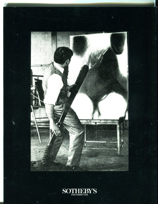Sothebys Auction Catalog March 26 1992 Post War & Contemporary Art   - TvMovieCards.com