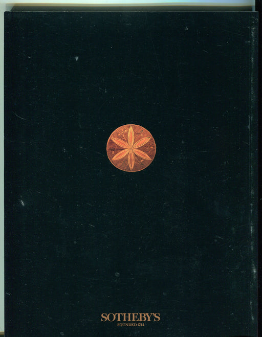 Sothebys Auction Catalog March 26 1992 French & Continental Furniture Decoration   - TvMovieCards.com
