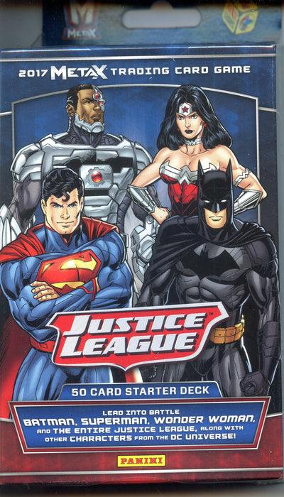 Dc Justice League Metax TCG Game Starter Deck 50 Cards   - TvMovieCards.com