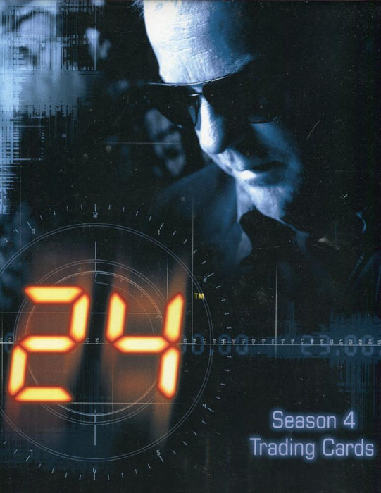 24 Twenty Four Season 4 Empty Collector Card Album   - TvMovieCards.com