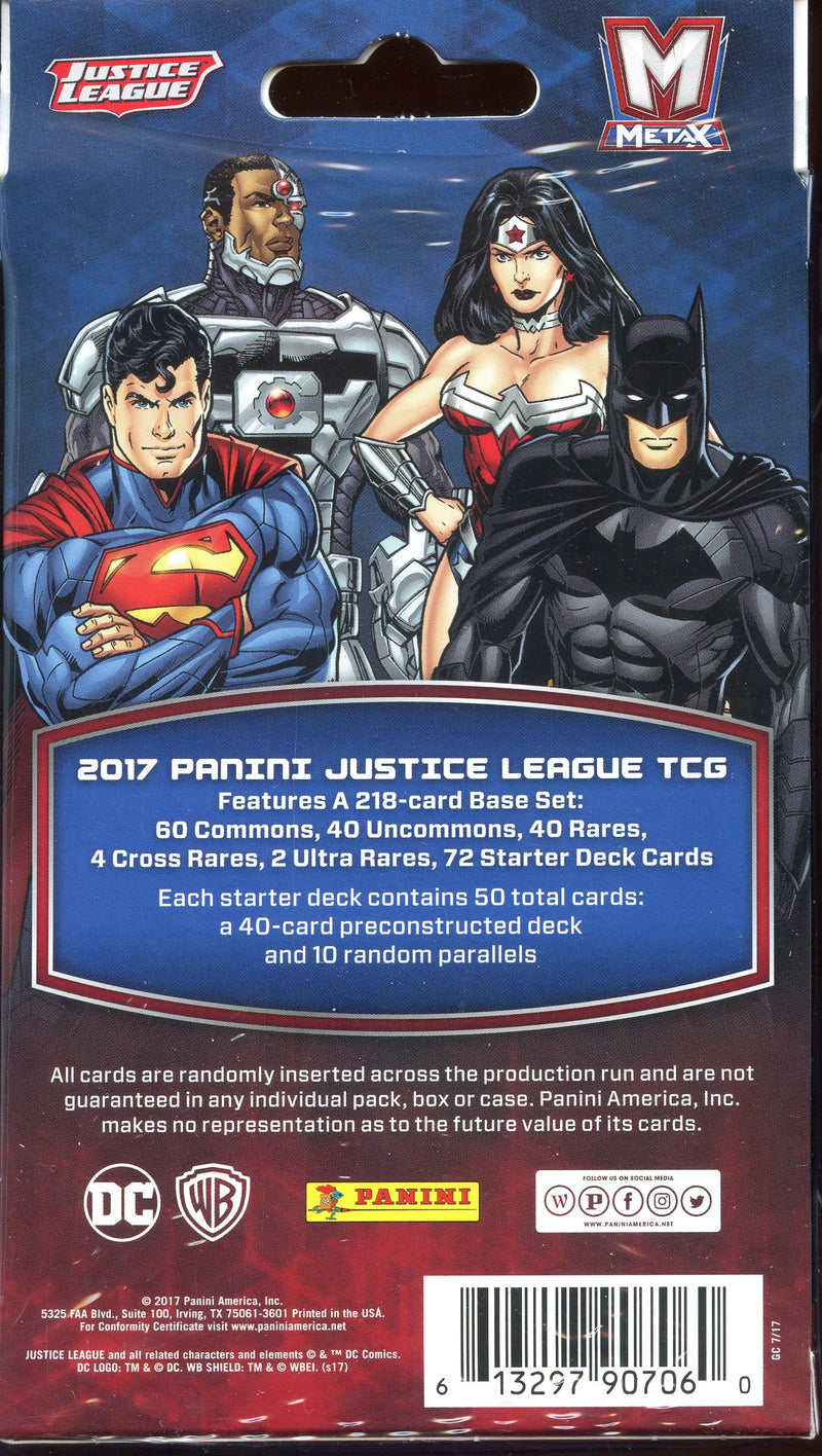 Dc Justice League Metax TCG Game Starter Deck 50 Cards   - TvMovieCards.com