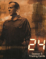24 Twenty Four Season 5 Empty Collector Card Album   - TvMovieCards.com