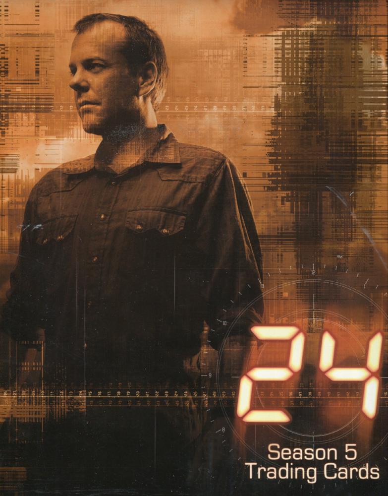 24 Twenty Four Season 5 Empty Collector Card Album   - TvMovieCards.com