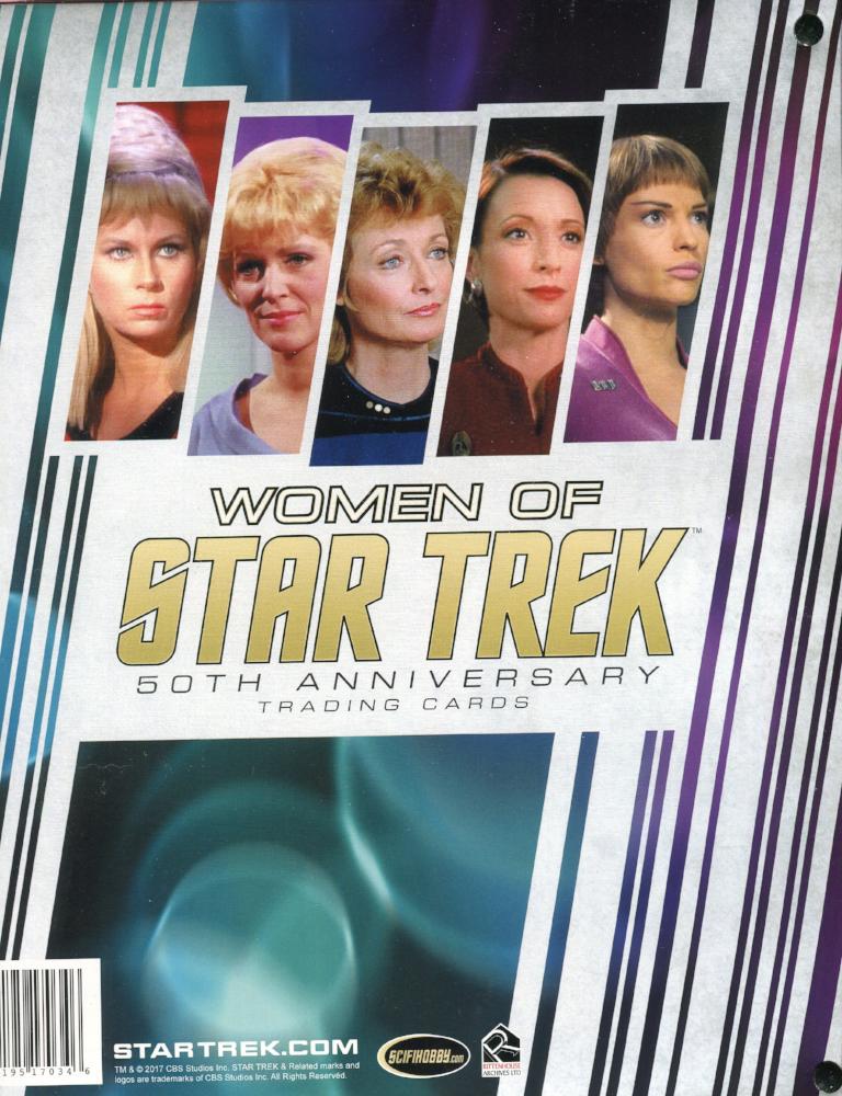Star Trek Women of Star Trek 50th Anniversary Card Album   - TvMovieCards.com