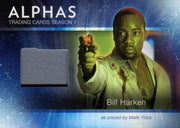 Alphas Season 1 Bill Harken's Grey Shirt Wardrobe Costume Card M3   - TvMovieCards.com