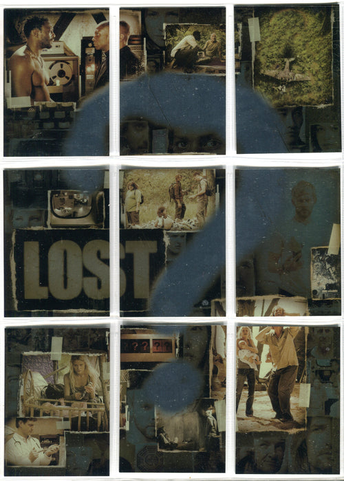 Lost Season 2 Two ? Puzzle Cards Foil Chase Card Set ?-1 - ?-9 Inkworks   - TvMovieCards.com