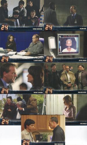 24 Twenty Four Season 4 Preview Card Set 9 Cards   - TvMovieCards.com