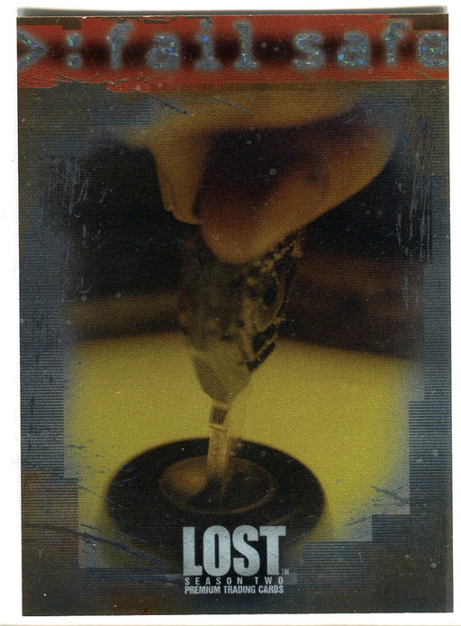 Lost Season 2 Two Foil Chase Card Case Loader / Case Topper CL1 Fail Safe Inkwor   - TvMovieCards.com