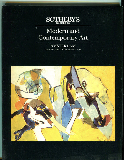 Sothebys Auction Catalog May 21 1992 Modern and Contemporary Art   - TvMovieCards.com