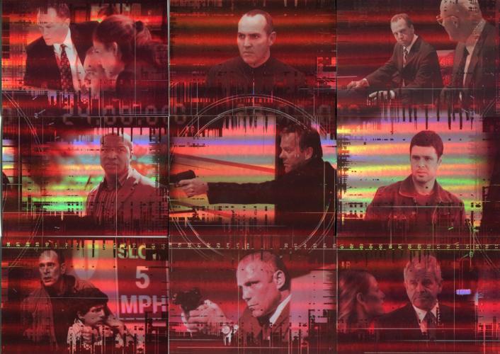 24 Twenty Four Season 4 Expansion Foil Puzzle Chase Card Set   - TvMovieCards.com