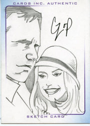 Thunderbirds Are Go! Movie Sketch Card by Czop Tracey/ Lady Penelope   - TvMovieCards.com