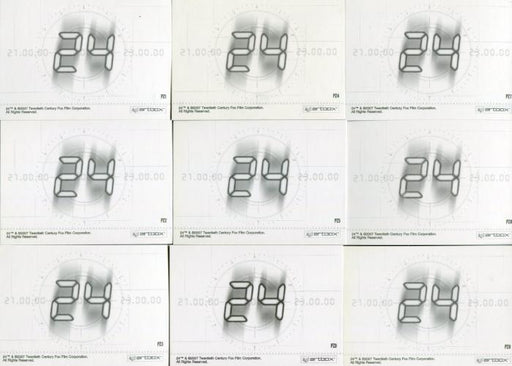 24 Twenty Four Season 4 Expansion Foil Puzzle Chase Card Set   - TvMovieCards.com
