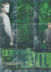 Supernatural Connections Fear No Evil Foil Puzzle Chase Card Set F1 - F9 - TvMovieCards.com