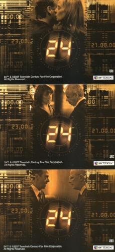 24 Twenty Four Season 4 Expansion Ultra Rare Foil Chase Card Set   - TvMovieCards.com