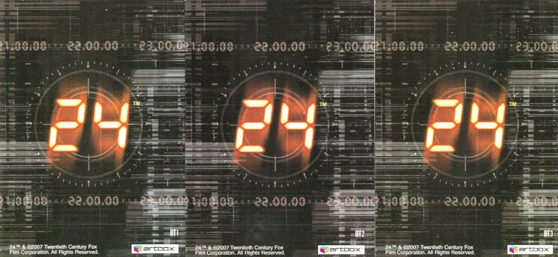24 Twenty Four Season 4 Expansion Box Topper Foil Chase Card Set   - TvMovieCards.com