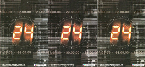 24 Twenty Four Season 4 Expansion Box Topper Foil Chase Card Set   - TvMovieCards.com