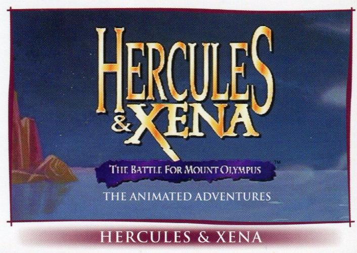 Xena & Hercules Animated Adventures Base Card Set   - TvMovieCards.com