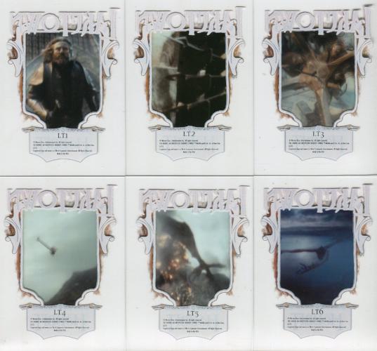 Hobbit Desolation of Smaug Lake Town Chase Card Set 6 Cards   - TvMovieCards.com