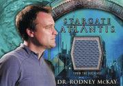 Stargate Atlantis Season Two Dr. Rodney McKay Costume Card Blue   - TvMovieCards.com