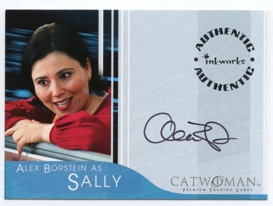Catwoman Movie Alex Borsteain as Sally Autograph Card A-2   - TvMovieCards.com