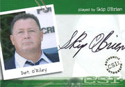 CSI Crime Scene Investigation Season 1 Skip O'Brien Autograph Card CSI-A9   - TvMovieCards.com