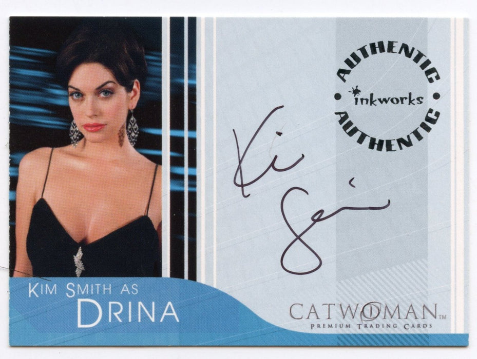 Catwoman Movie Kim Smith as Drina Autograph Card A-4   - TvMovieCards.com