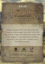 Hobbit Desolation of Smaug 3D Lenticular Posters Chase Card KA-06   - TvMovieCards.com