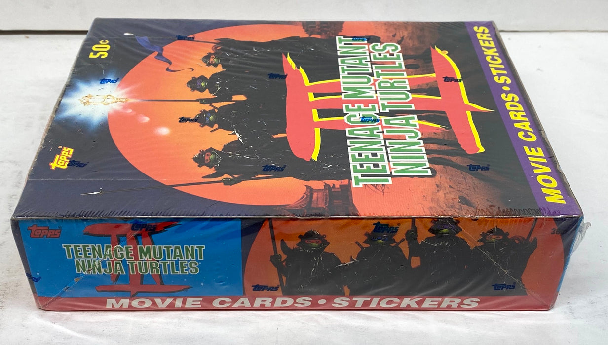 Teenage Mutant Ninja Turtles Movie III Vintage Card Box 36 Packs Topps 1992   - TvMovieCards.com