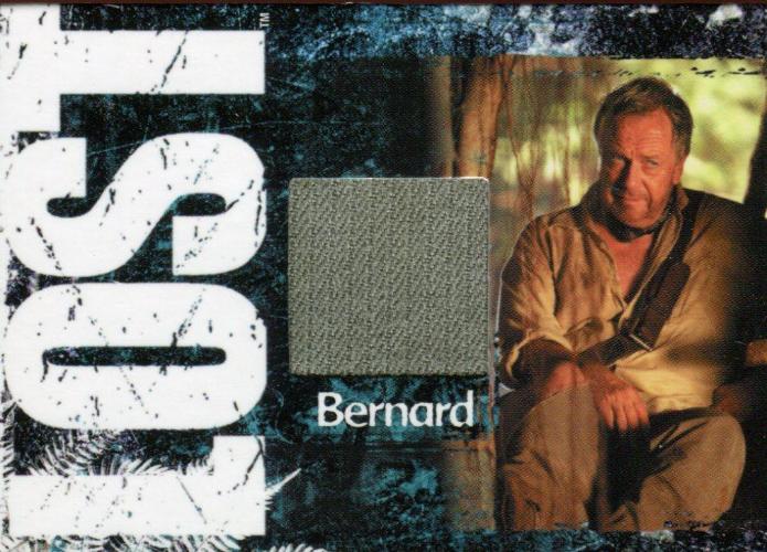 Lost Relics Sam Anderson as Bernard Nadler Relic Costume Card CC19 #081/350   - TvMovieCards.com