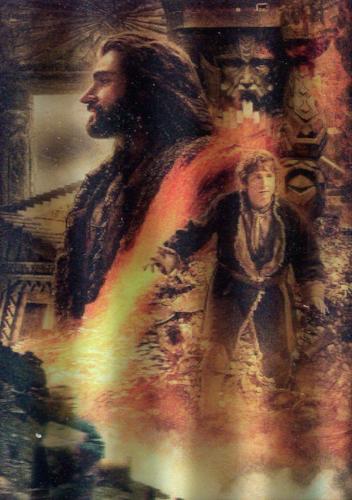 Hobbit Desolation of Smaug 3D Lenticular Posters Chase Card KA-07   - TvMovieCards.com