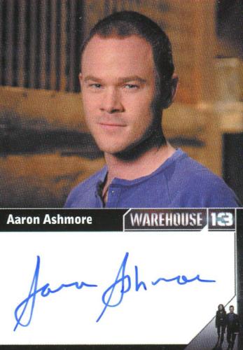 Warehouse 13 Premium Packs Season 3 Aaron Ashmore Steve Jinks Autograph Card #2   - TvMovieCards.com