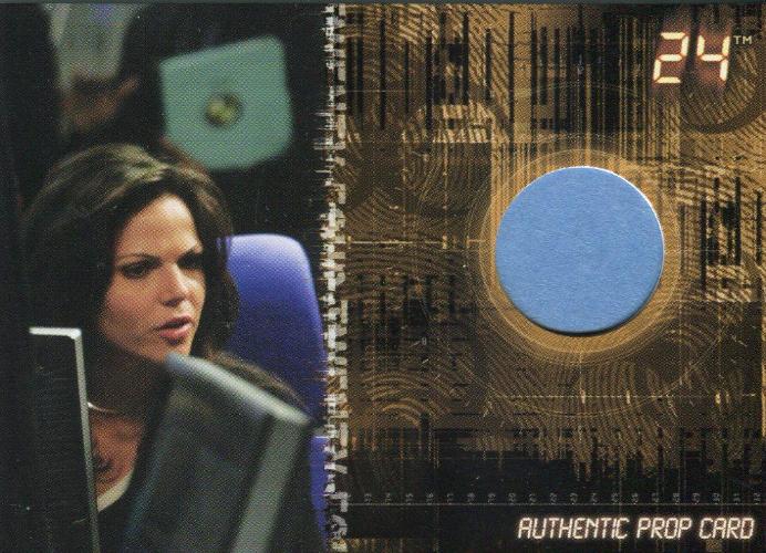 24 Twenty Four Season 4 Expansion Blue CTU Folder Prop Card P3 #044/140   - TvMovieCards.com