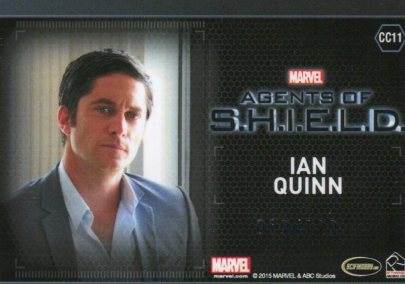 Agents of S.H.I.E.L.D. Season 1 Ian Quinn Costume Card CC11   - TvMovieCards.com