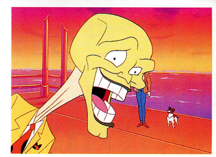 Mask Animated Sticker Card Set 120 Sticker Cards Diamond 1995   - TvMovieCards.com
