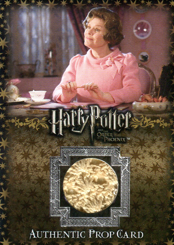 Harry Potter Order of Phoenix Doily Prop Card HP P5 #025/160   - TvMovieCards.com