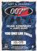 James Bond Dangerous Liaisons Art & Images of 007 Chase Card #5  101/375   - TvMovieCards.com