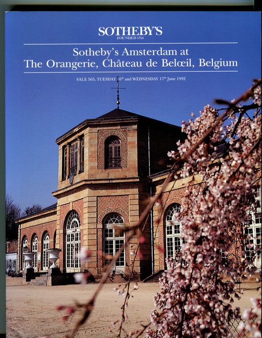 Sothebys Auction Catalog June 16 1992 The Orangerie, Chateau de Beloeil Belguium   - TvMovieCards.com