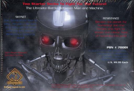 The Terminator CCG Starter Game Card Box 6 Theme Decks Skynet & Resistance - TvMovieCards.com