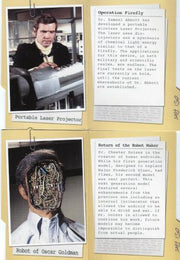 Six Million Dollar Man 1 & 2 OSI Files Chase Card Set 9 Cards   - TvMovieCards.com