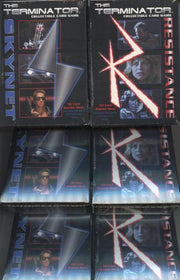 The Terminator CCG Starter Game Card Box 6 Theme Decks Skynet & Resistance - TvMovieCards.com