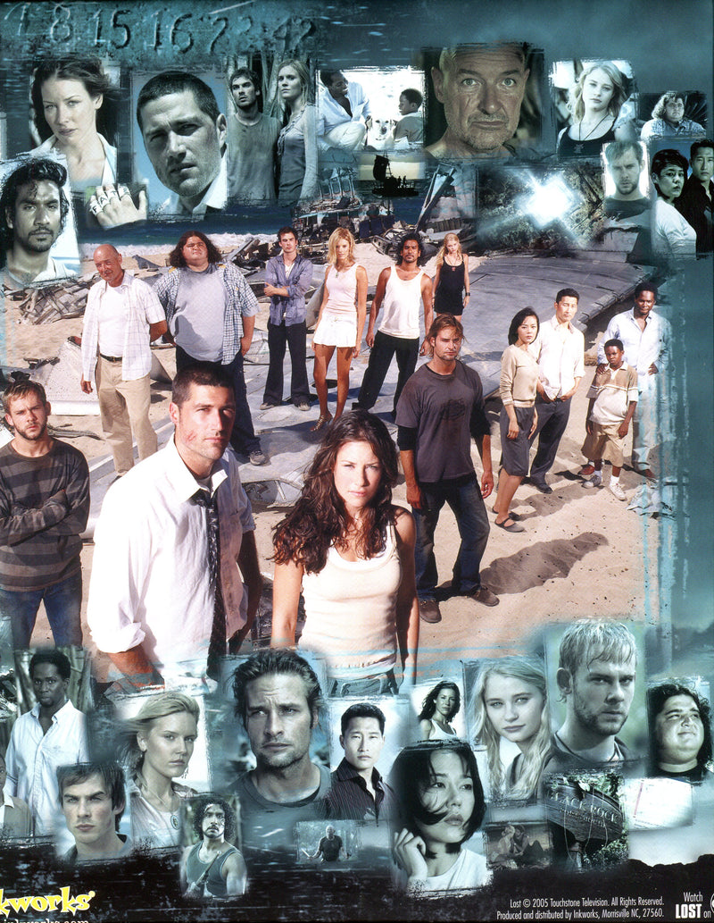 Lost Season 1 Empty Card Album Inkworks 2005   - TvMovieCards.com