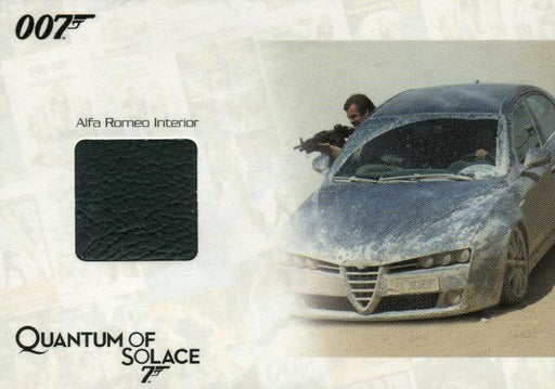 James Bond Archives 2014 Edition Alfa Romeo Interior Relic Card JBR38 #206/275   - TvMovieCards.com