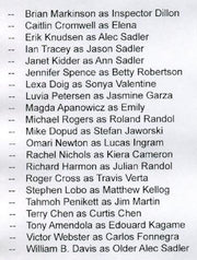 Continuum Seasons 1 & 2 Autograph Card Set 21 Cards 2014 Rittenhouse - TvMovieCards.com