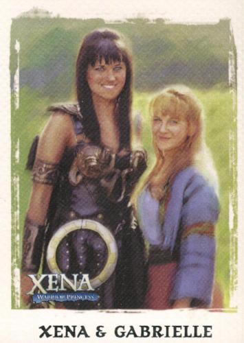 Xena Art & Images Promo Card P3   - TvMovieCards.com