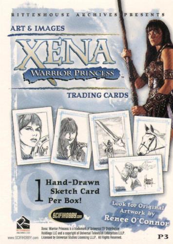 Xena Art & Images Promo Card P3   - TvMovieCards.com