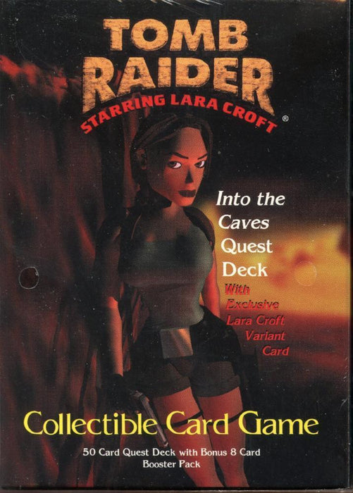 Tomb Raider CCG Starter Game Card Theme Deck Into The Caves Quest   - TvMovieCards.com