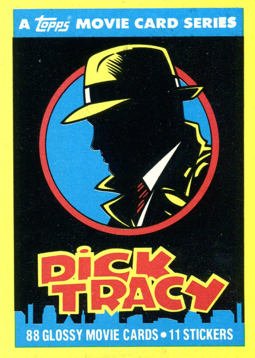 Dick Tracy Movie Base Card Set 88 Cards 11 Stickers 22 Bonus Topps 1990   - TvMovieCards.com