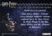 Harry Potter Prisoner of Azkaban Update Aunt Marge's Jacket Costume Card 237/430   - TvMovieCards.com