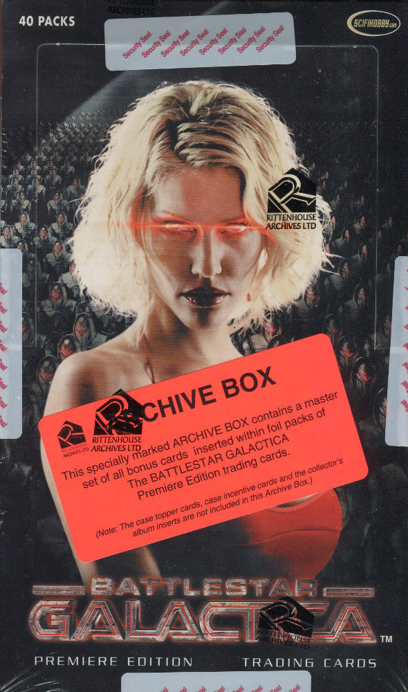 Battlestar Galactica Premiere Edition Archive Card Box   - TvMovieCards.com