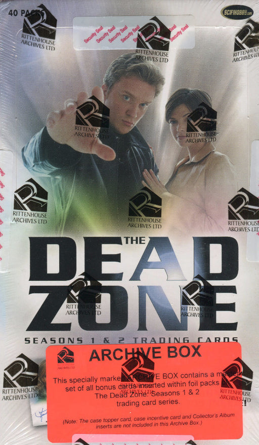 Dead Zone Seasons 1 & 2 Archive Card Box   - TvMovieCards.com